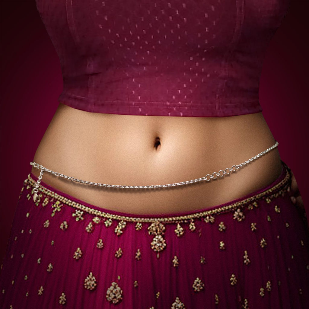 Carnation Belly Chain