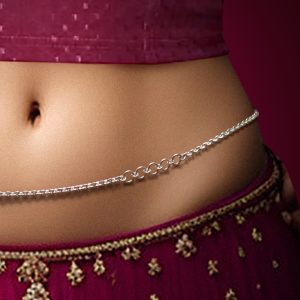 Carnation Belly Chain