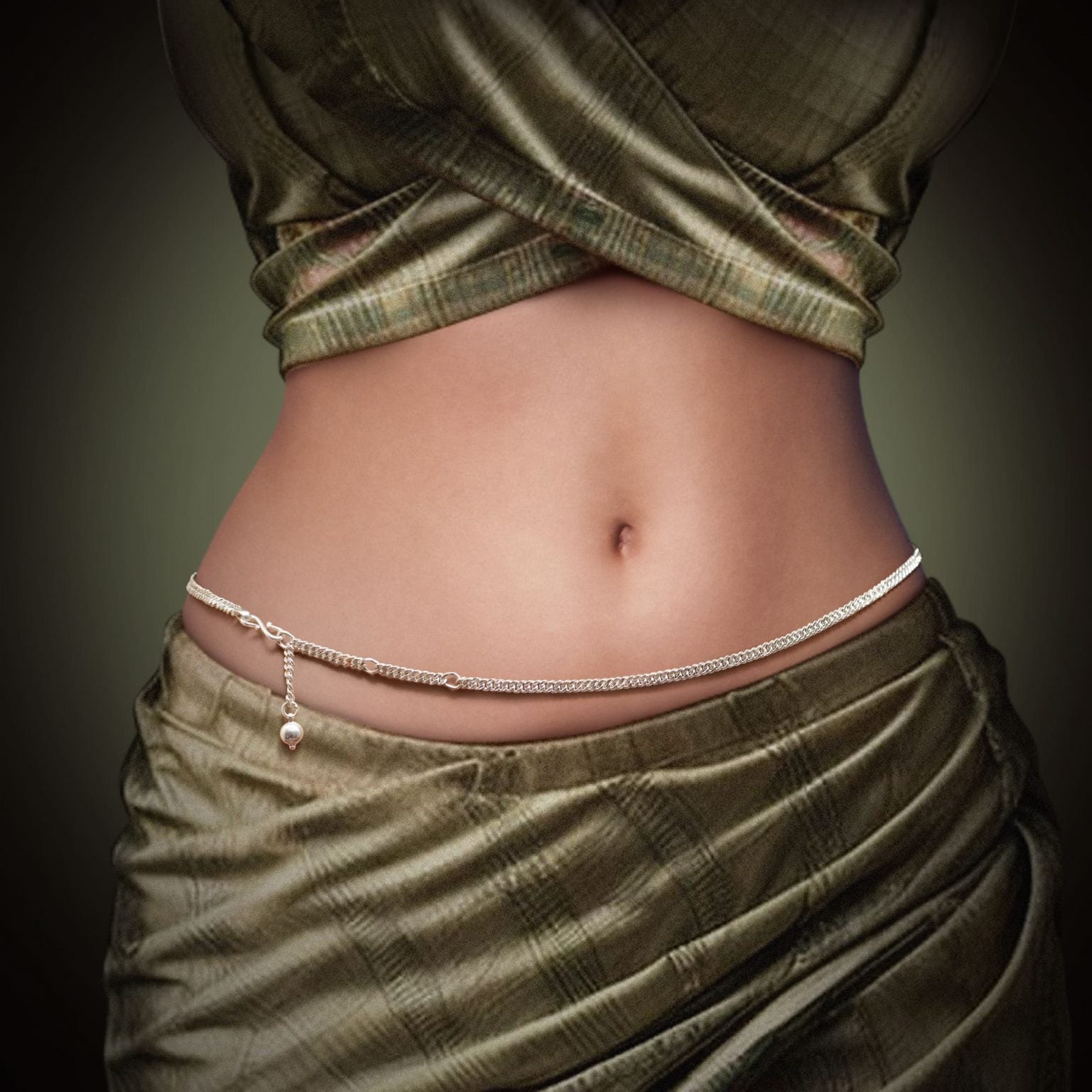 Daffodil Belly Chain