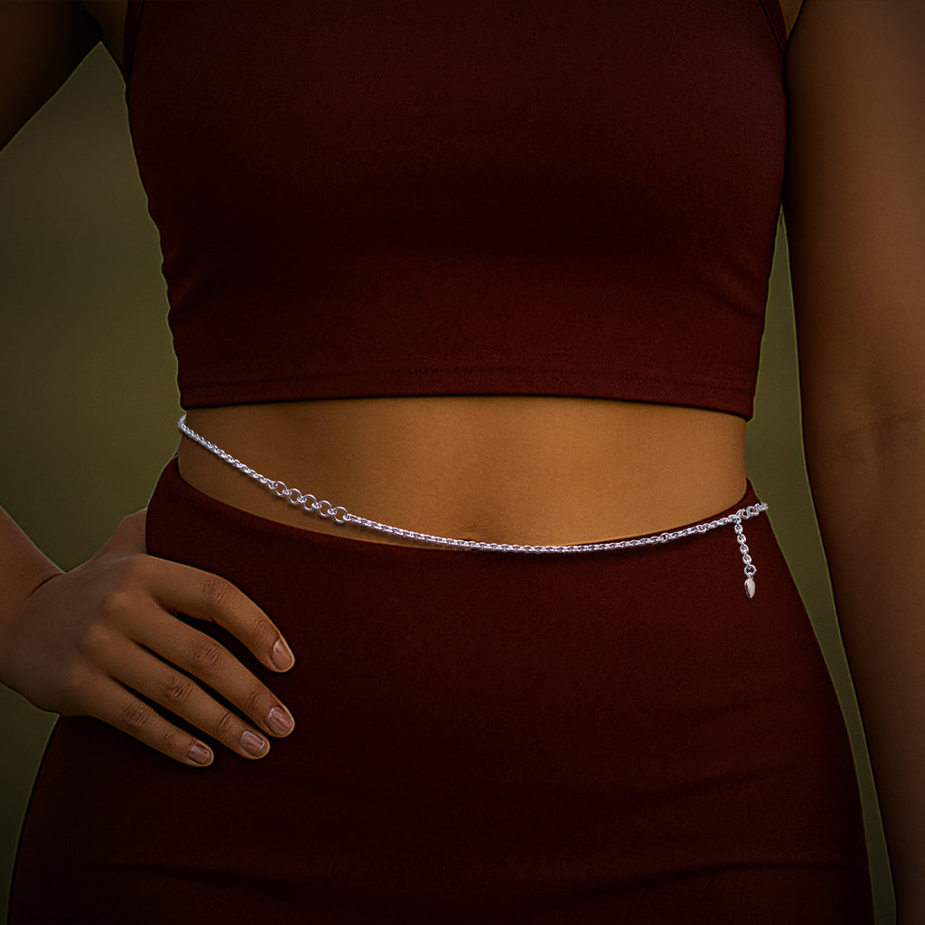 Carnation Belly Chain for Girls