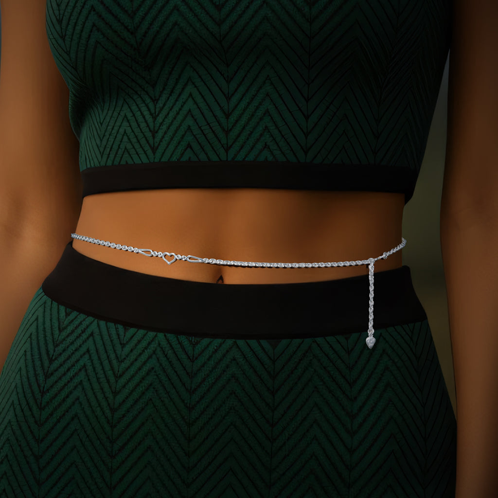 Orchid Belly Chain for Girls